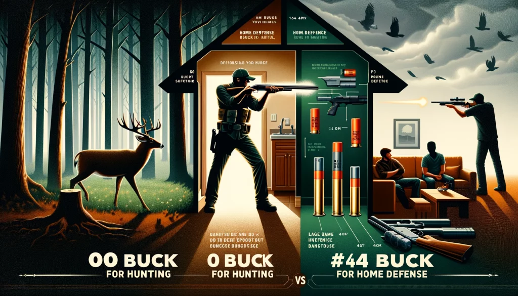 00 Buck vs #4 Buck