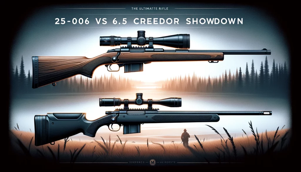 25 06 vs 6 5 creedmoor rifle