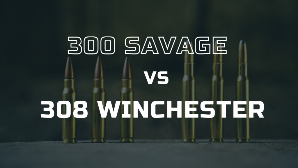 300 Savage vs 308 Winchester