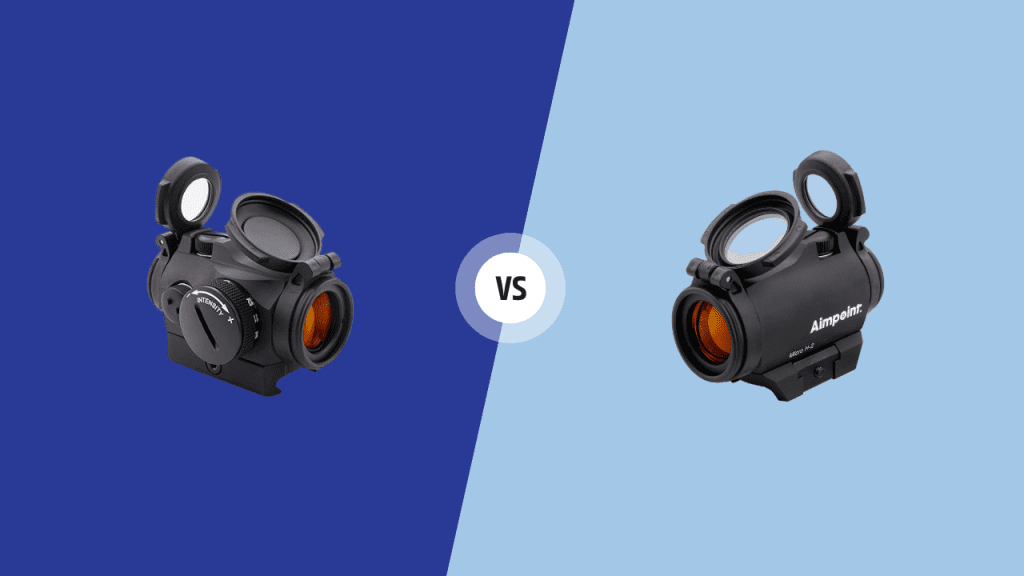 Aimpoint T2 vs H2: Navigating Through Optics Excellence ...