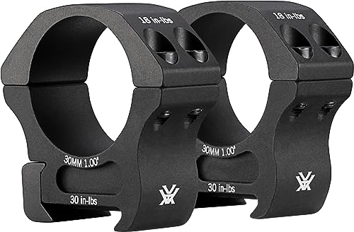 Ruger 30mm Medium Scope Ring - Matte Stainless Steel, Sold Individually (90318)